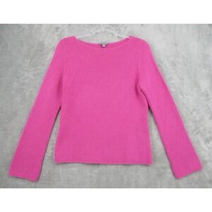 Ann Taylor Sweater Womens Small Cashmere Pullover Cozy Soft Boat Neck Preppy